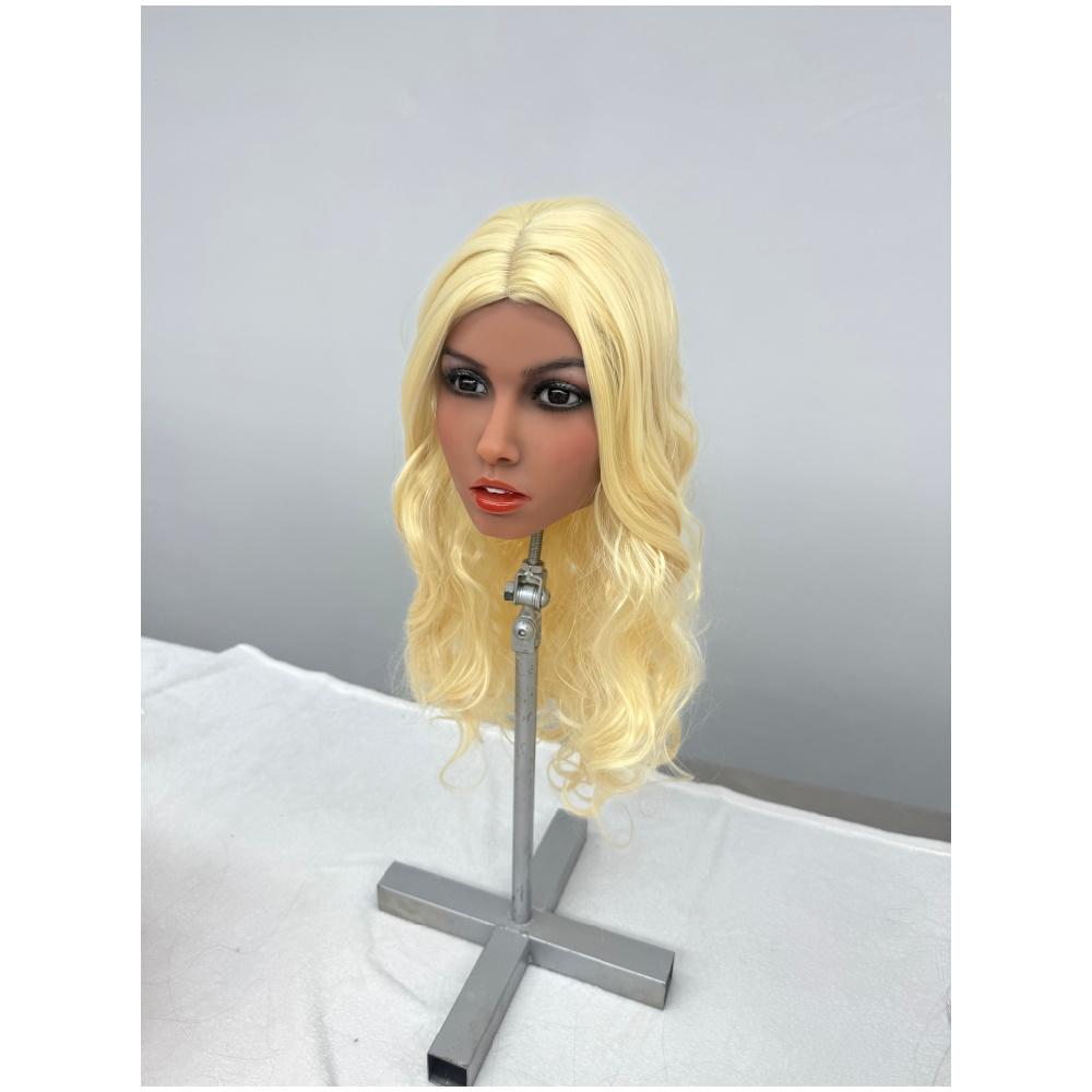 Exquisite Sex Doll Single Head Realistic Insertable Oral Love Doll Head Built In Skeleton Real Oral Sex Doll Head