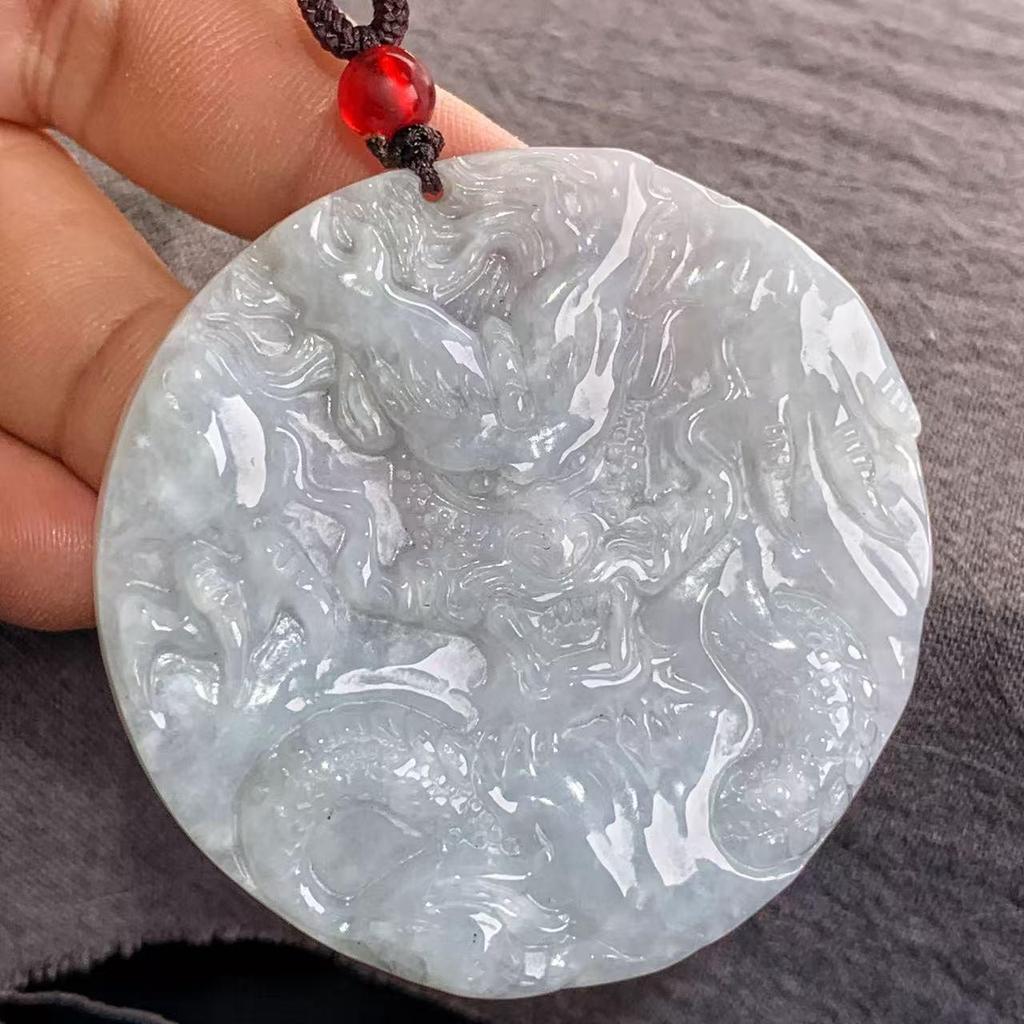 Burma A-Qualität Natürlicher Jade Blatt Pi Xiu Anhänger