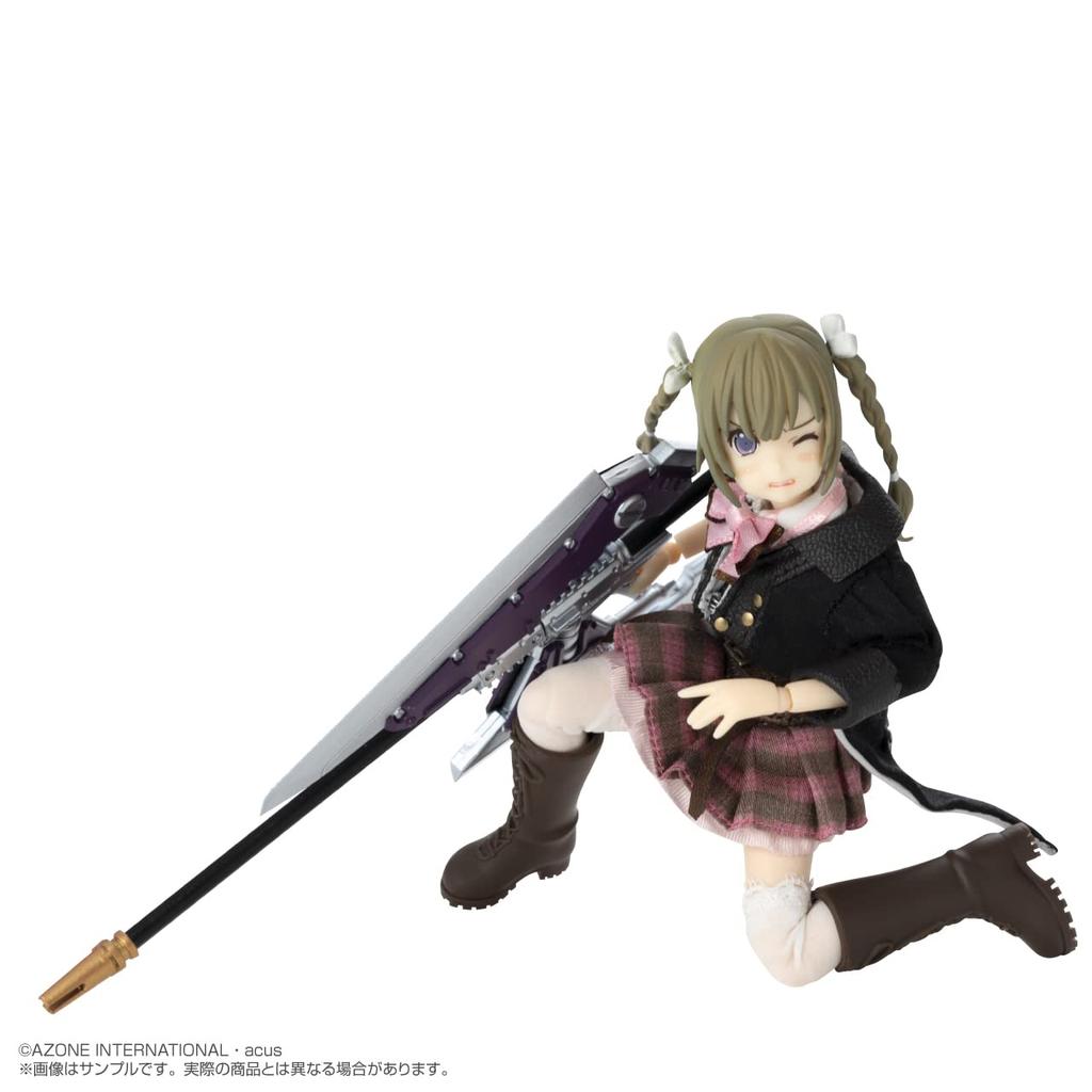 AZONE INTERNATIONAL Scale Doll Assault Lily Series 063 Assault Lily Gaiden Kishimoto Lucia Raimu Version Approximately 14cm Tall 1/12 No. 2.0