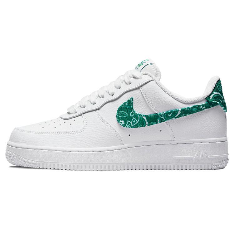 

Женские кроссовки Nike Air Force 1 Low 07 Essential Белые с зеленым пейсли 36.5