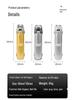 Anti-Splash Stainless Steel Nail Clipper with Large Opening and Car Bionic Design
