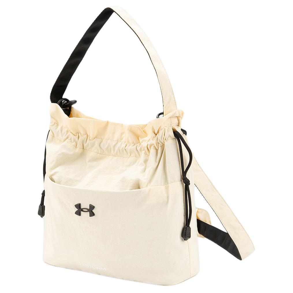 Under Armour Nylon Double Shoulder, One Shoulder Handbag Unisex Coix Seeds White 15139272-0111