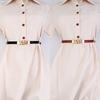 Slim Pu Womens Leather Belt With Five Links Pullout Design For Fashion Summer