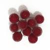 12mm Frosted Glass Bead Waxberry for Christmas Decor