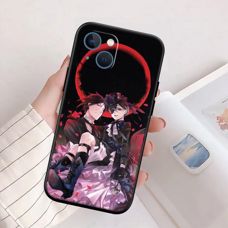 RP7 Black Butler New High-End Shell Phone Case for Xiaomi Poco F8 M4 M5 M6 M7 X3 X6 X7 Pro GT NFC Ultra