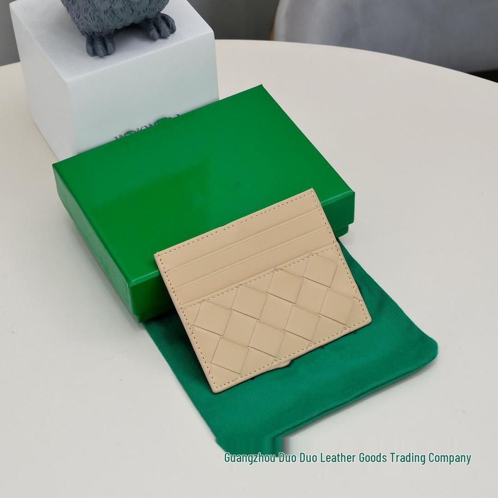 Minimalist Genuine Leather Unisex Card Holder with Multiple Slots