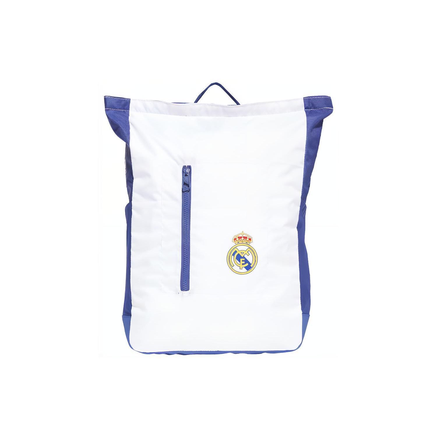 Adidas Real BP Large Capacity Casual Sports Zipper Pocket Backpack Unisex Backpack White GU0079 White