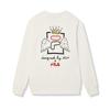 FILA ORIGINALE Sweatshirt Unisex Cloud White F11U519202F-WT