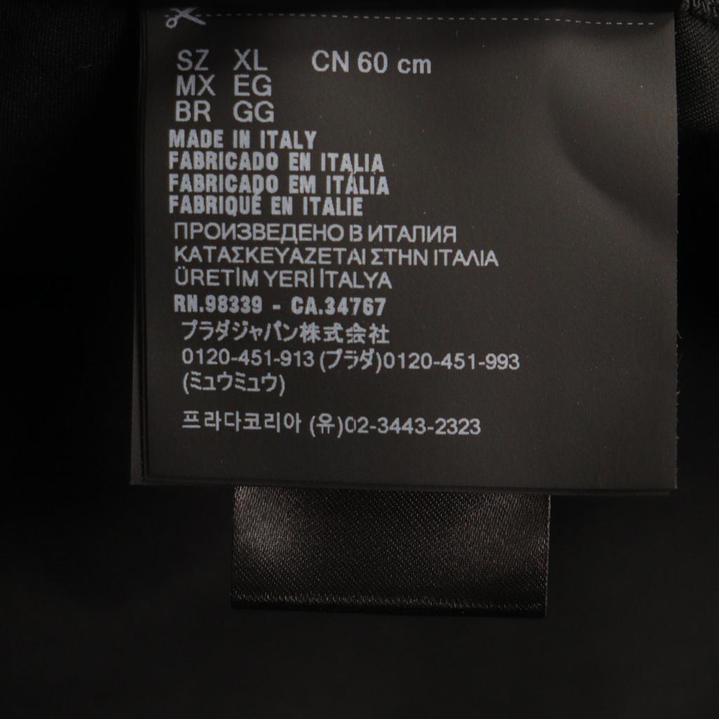 Pristine PRADA hat Indigo cotton mens XL 2HC137 Used