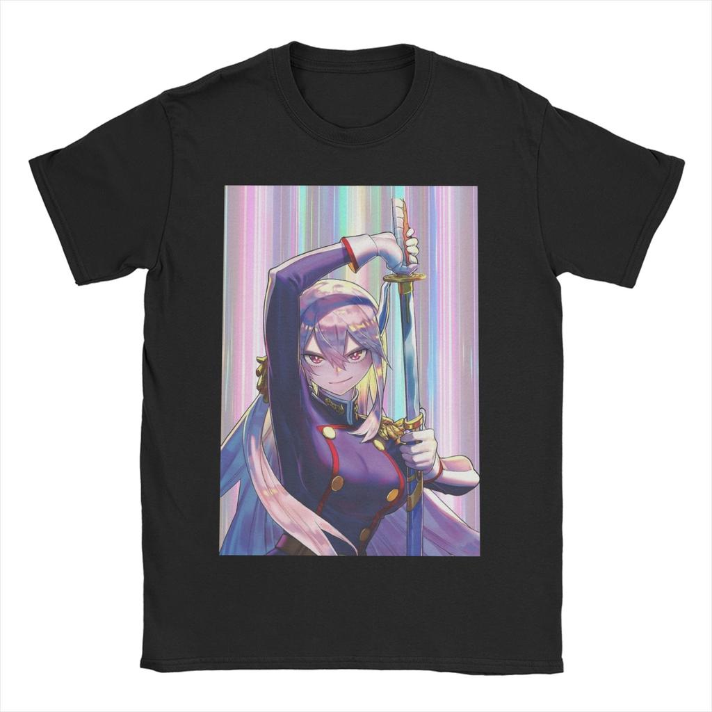 Mato Seihei no Slave Izumo Tenka Chained Soldier TShirt Unisex 100 Cotton Tee Shirt Crew Neck Short Sleeve T Shirt Gift Tops