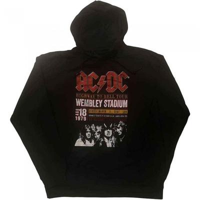 AC/DC Unisex-Erwachsene Wembley ´79 Umweltfreundlicher Kapuzenpullover