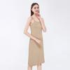 Women's Modal Sleeveless Vest Skirt: Spring/Summer Casual Dress with Inner Petticoat