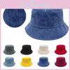 Vintage Bucket Winter Hat Couples Solid Color Insulated Breathable Hat Sunshade