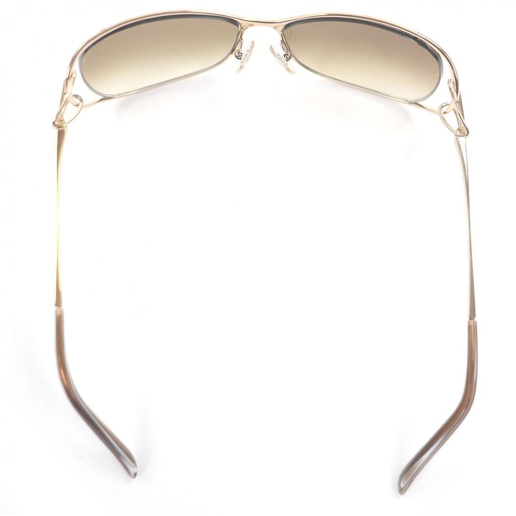 Uitstekende FRED zonnebril VOLUTE ovaal montuur goud heren Gebruikt