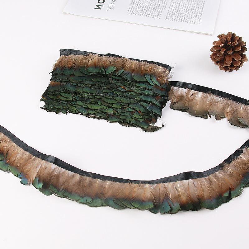 50Pcsdiy Jewelry Accessories Feather Diy Feather Headdress Corsage Hat Shoes Handicrafts Decorative Materials