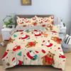Christmas Merry Christmas Decorations For Home Christmas Duvet Cover Ornament Gift New Year For Women Children Teens Queen King