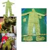 The Grinch Green Haired Monster Jumpsuit High-quality Cosplay Costume For All Ages