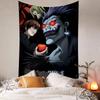 Death Anime Note Anime Tapestry Hippie Flower Wall Carpets Dorm Decor Wall Hanging Home Decor