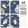 Creative Cute Cartoon A5 Loose-leaf Student Lined Notebook
