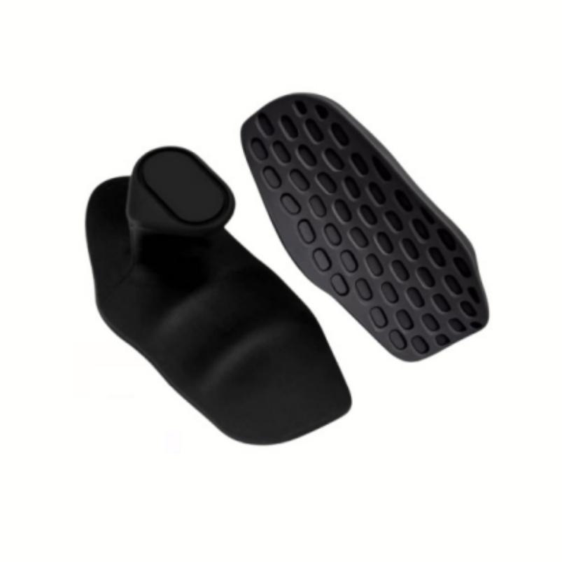 Non Slip Fitness Gloves with Palm Protection Silicone Palm Grips Ergonomic Fitness Palm Guard for Dumbbell Weightlifting Gym