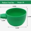 Universal Round Bird Feeder Bowl for Wire Cages - Bird Supplies & Accessories