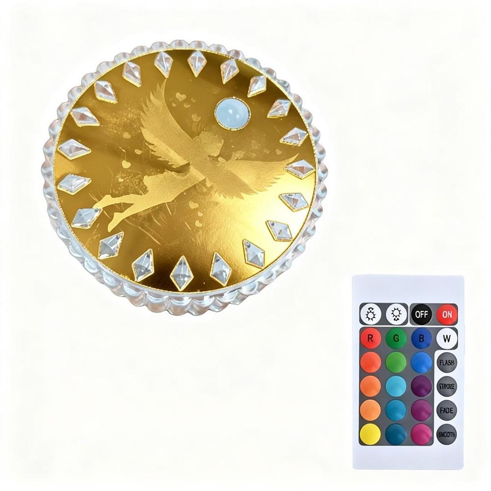 

Motion Sensor Motion Sensing Light Magnetic Sticker RGB Ambient Light Party Decoration Style 3