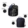 1/2/3/4/5PCS Trendy Shark Graphic Backpack Set | Perfect for School & Daily Adventures