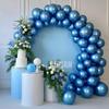 5-18inch Metal Color Latex Balloons Baby Shower Globos Wedding Birthday Party Scene Decoration GlobosFestival Arch Layout Toys