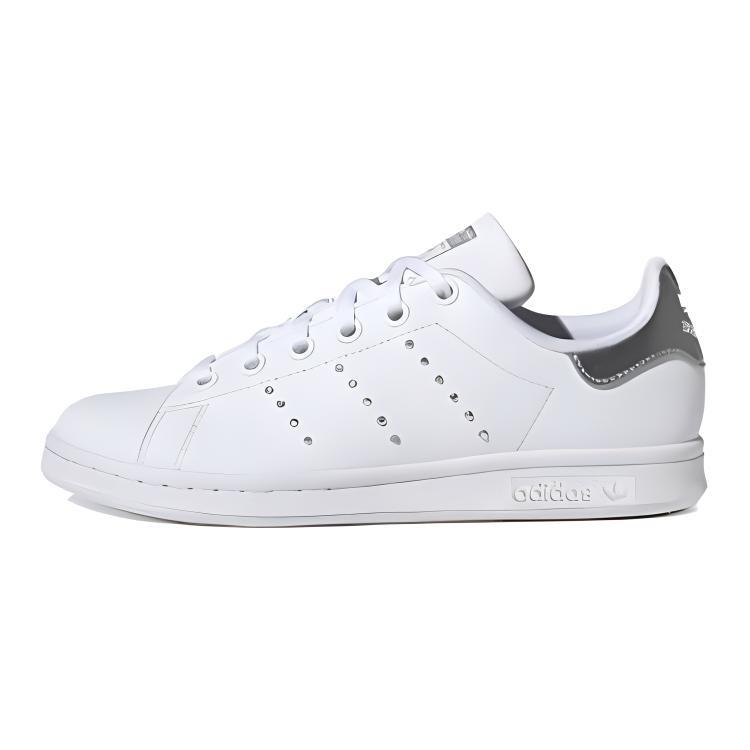(GS) adidas Originals Stan Smith J Shoes White Silver Kids FW0745 EU 35⅔