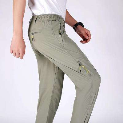 Men’s Quick-Dry Breathable Summer Hiking Pants – Lightweight, Sun Protection, Casual Outdoor Sports Trousers