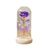 Popular Eternal Flower Handmade Flower Glass Cover Rose Mother's Day Butterfly Gift Ornament
