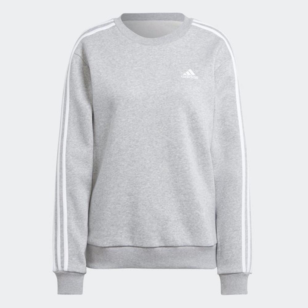 

AdidaS Galleria Women S SportSwear 3S Fleece SweatShirt GREY/AM