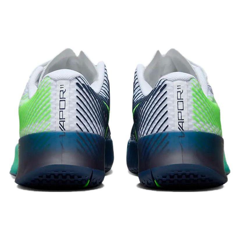 Nike Court Air Zoom Vapor 11 HC White Green Strike Navy Men Sneakers DR6966-103
