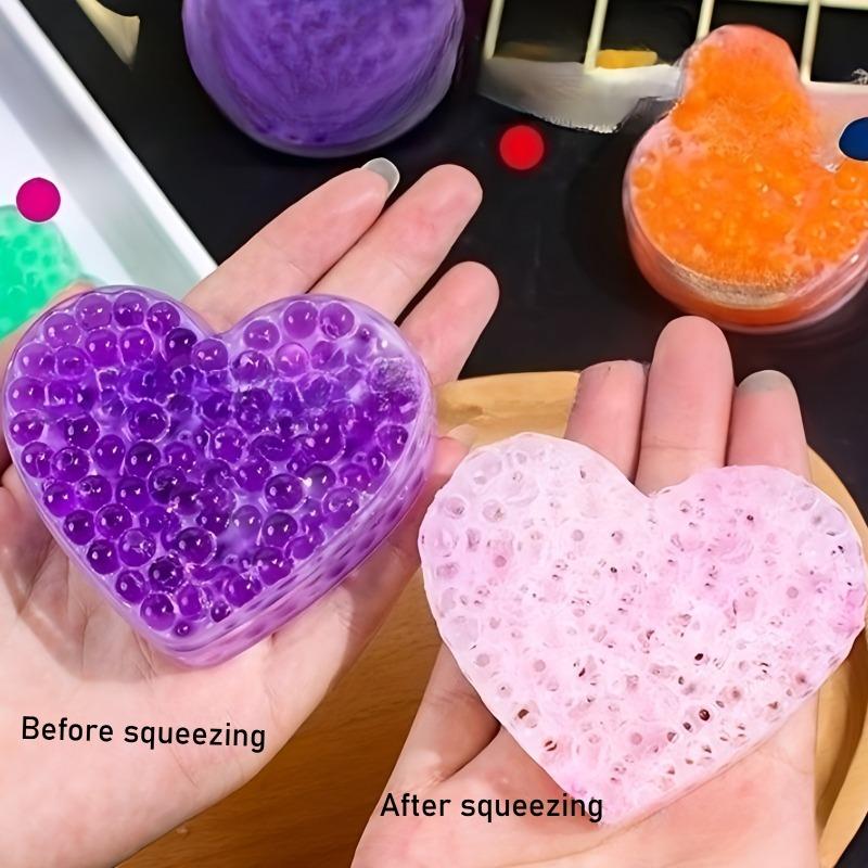New Love Pimple Popping Fidget Toy Soft Reusable Model Silicone Pimple Sensory Squeeze Toys Creative Funny Anti-pressure Gift