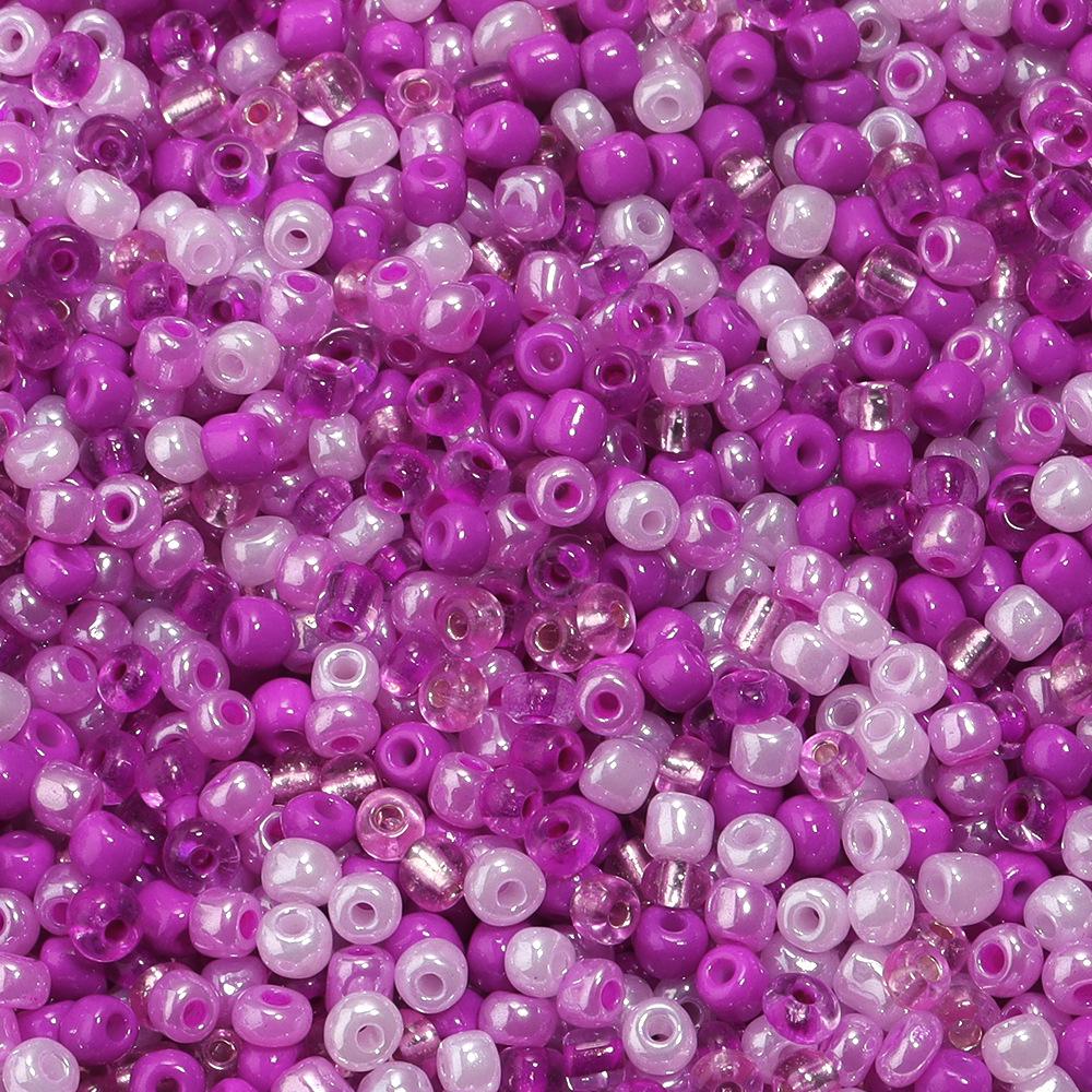 4mm Skleněné rýžové korálky smíšených barev pro DIY šperky náušnice