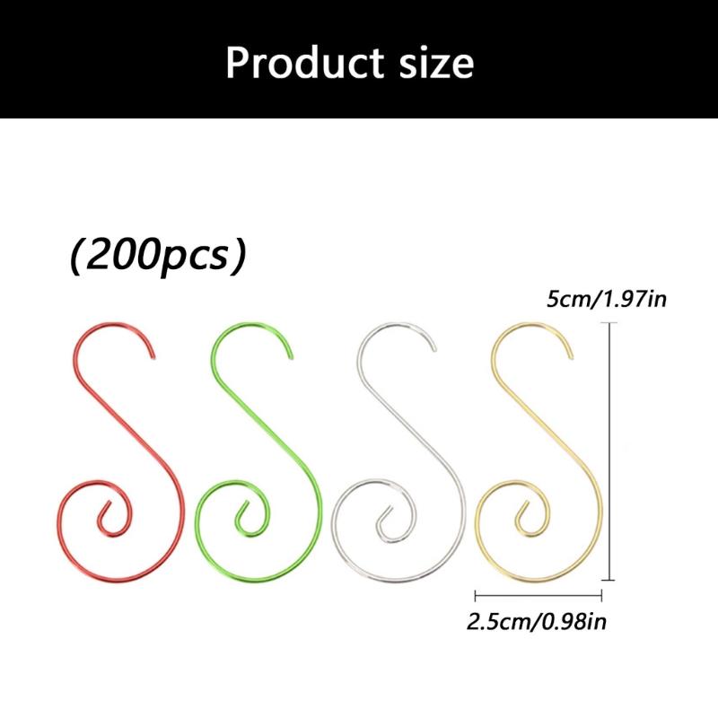 Heavy Duty Rusts Proof S Hooks For Christmas Tree Ornaments Secure Hanging 50mm Stainless Steel Hangers