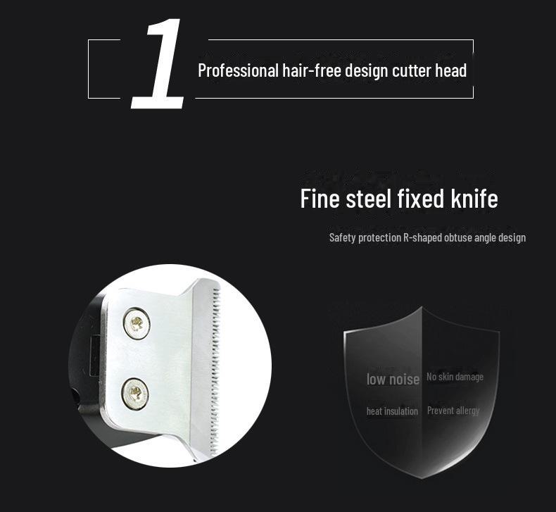 WAIKIL Cross-Border Electric Hair Clipper with T-Blade for Barbers