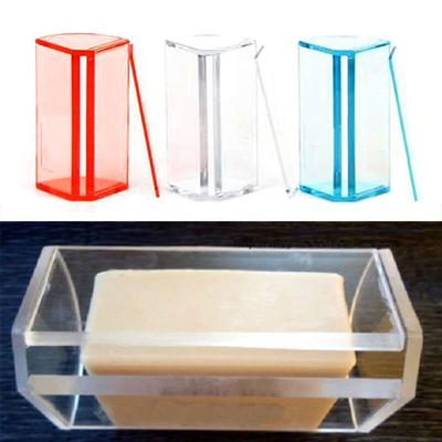 Kit de ferramentas para canto externo de 9 cm, plaina de chanfro de sabão acrílico fácil de usar, aparador de velas feito à mão