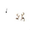 Abstract Reindeer Art Sculpture Decorative Figurines Resin Statue Ornament for House Office Coffee