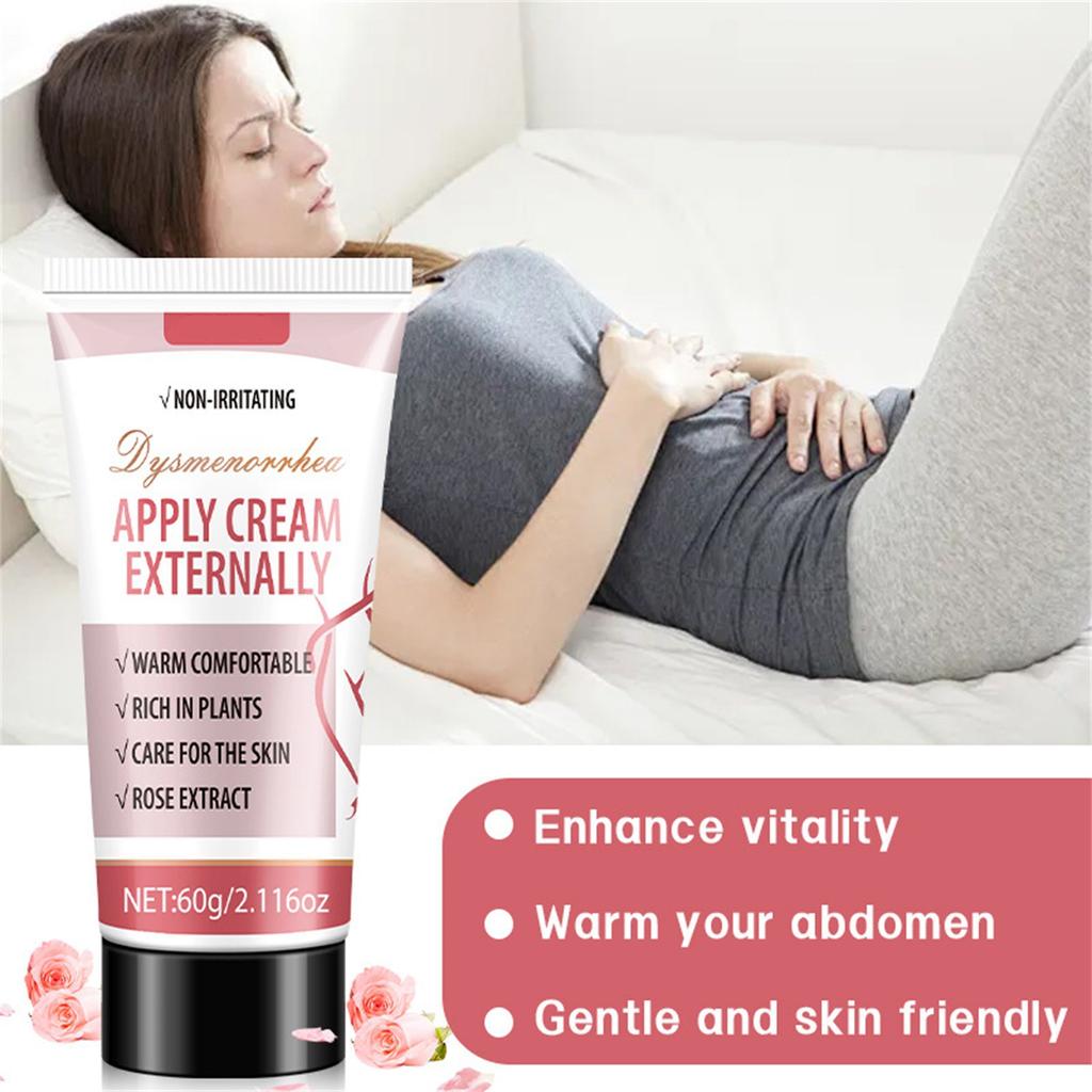 Abdominal Heating Cream 60g, Warm And Warm Abdomen Moisturizing And Hydrating, Moisturizing, Lightening Fine Lines And  Burning Cream