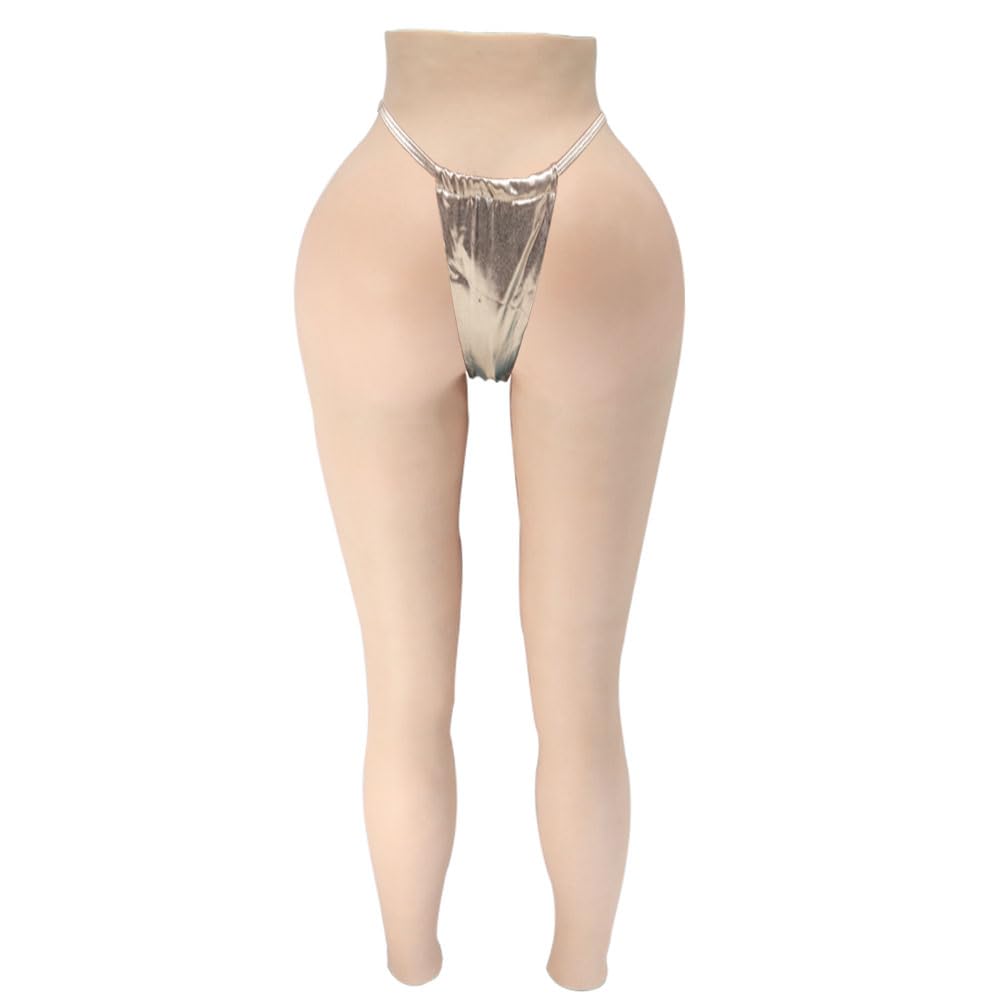 Silicone Pants for Feminized Feminine Cropped Natural Skin Tone [Sinken] Crossdressing, Male, Features, Length,