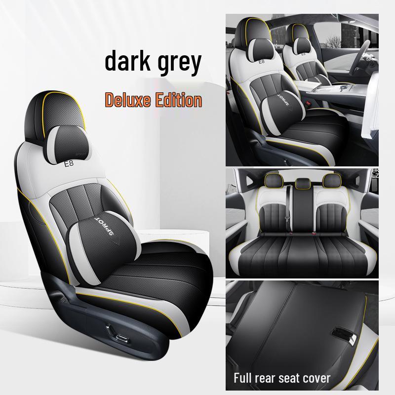 2024 Semi-Enclosed Universal Car Seat Cover for All-Season Comfort, Compatible with Galaxy E8.