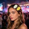 4 Stück Mädchen Haarspangen Anti-Rutsch-Zähne Wassertropfenform Haarspangen für abgebrochenes Haar und Pony Haarspangen Macaron-Farbe Glänzendes Harz Leichte Haaraccessoires
