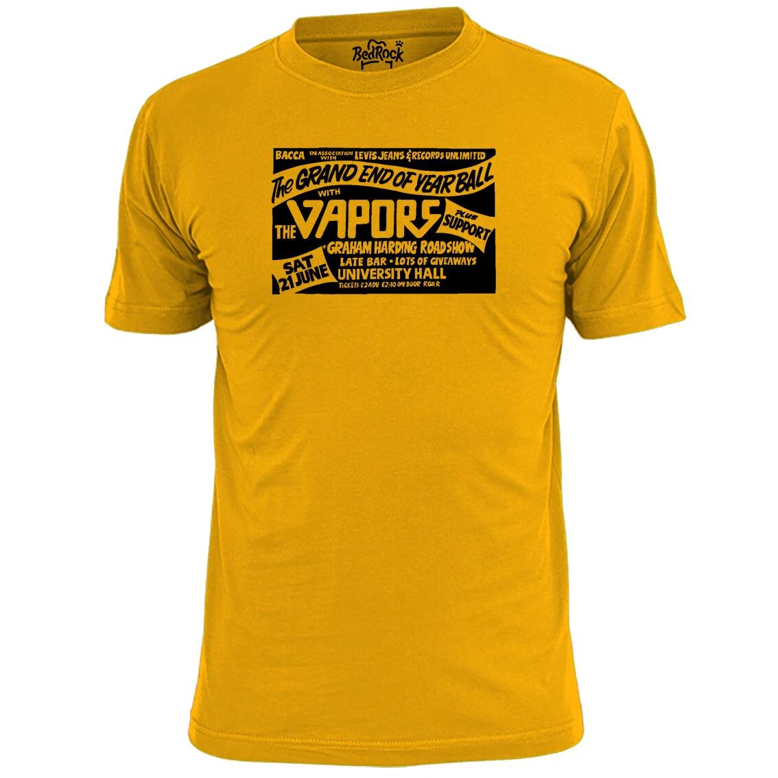 

Mens The Vapors University Hall Gig Poster Inspired T shirt Punk 2XL