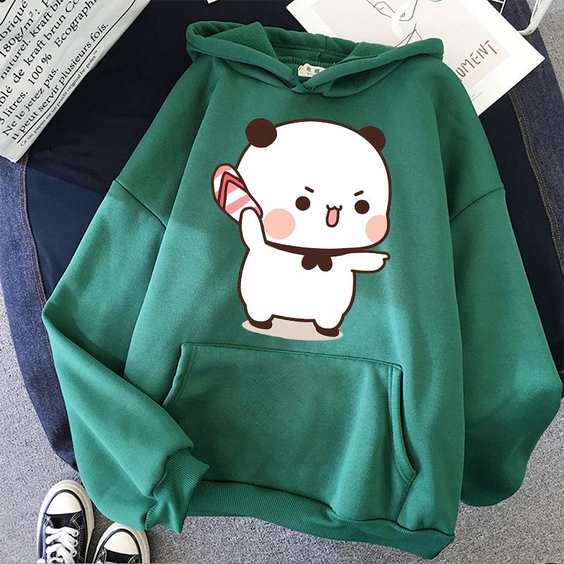 2024 Damen Herren Gothic Streetwear Kawaii Vintage Cartoon Sweatshirts Lustige Grafik Kapuzenpullover Bubu Dudu Y2k Print Hoodies Kleidung