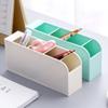 Four-compartment Slanted Insertion Pen Holder Desktop Storage Pen Holder Compact and Multi-functional Pen Holder