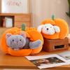 Lovely Cat Plush Toy Stuffed Soft Dog Doll Comfortable Sleeping House Pumpkin Nest Pet Halloween Decoration Children Gift