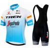 Short Sleeve Cycling Suit Men's Strap Cycling Pants Sweat-absorbing and Breathable Cycling Suit