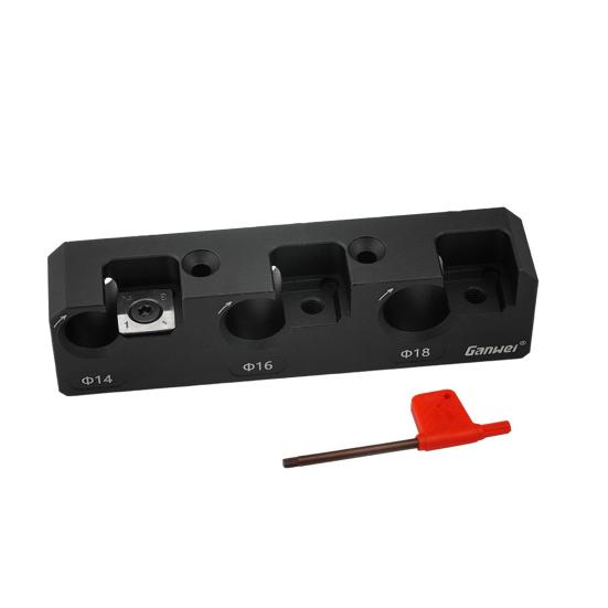 1 Set Log Stick Making Locator Aluminum Alloy Electric Drill Milling Dowel Round Rod Auxiliary Tool Carpentry