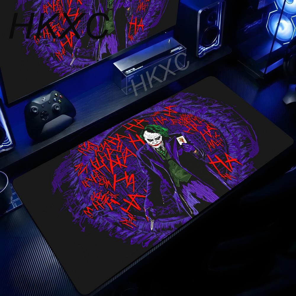 Large MouseMat J-Joker Mouse Pad Keyboard Gaming Abstract Gamer XXL Mause Carpet PC Anti-slip Rubber Deskmat With lock edge